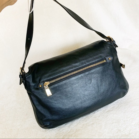 NWT Marc Jacobs Double Pockets Leather Messenger - Picture 3 of 8